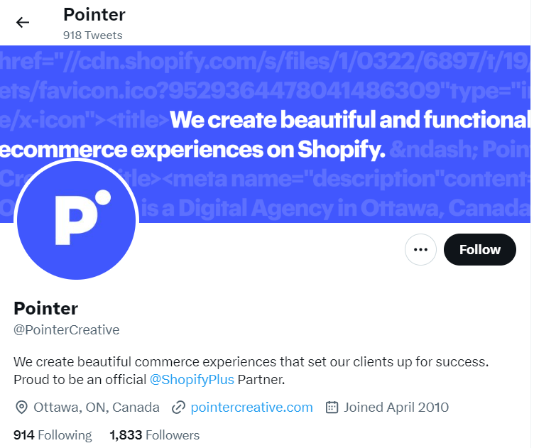 Shopify Expert - Pointer