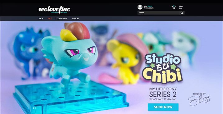 welovefine-opencart-website