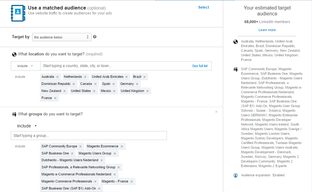 linkedin-advertisement-campain