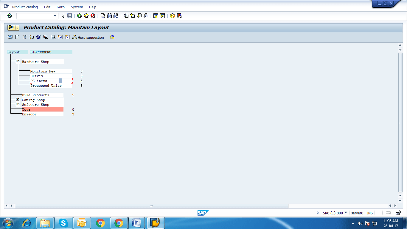 product-catalog-in-sap