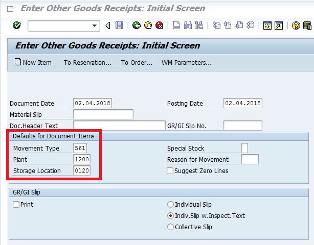 sap-sd-good-receipts-initial-screen
