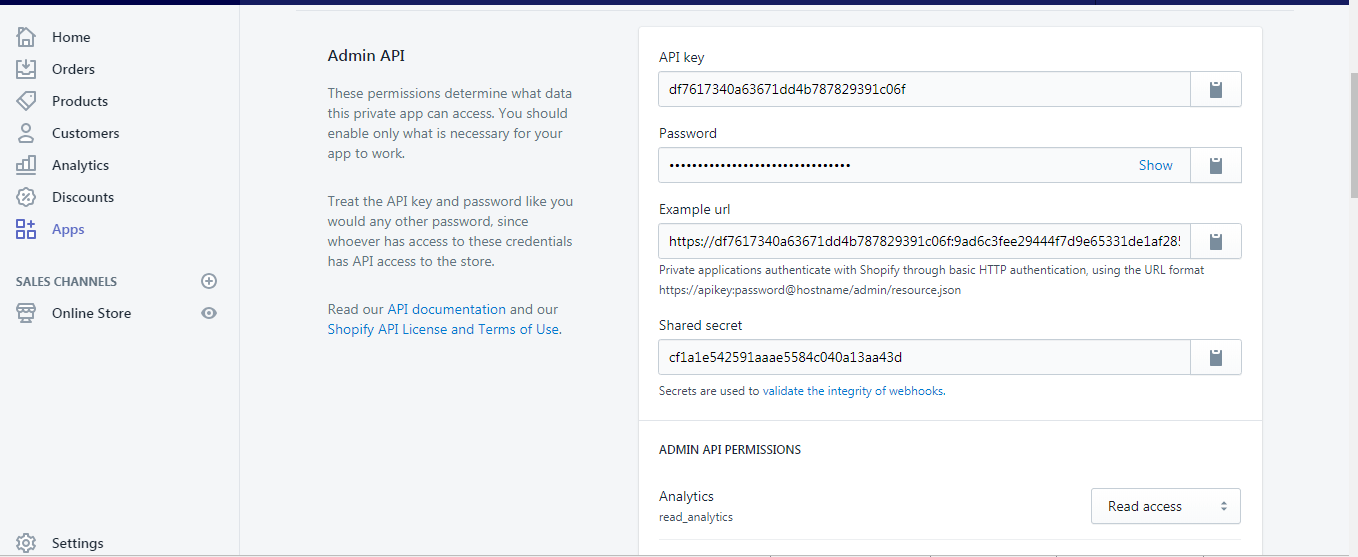 admin-api-key-of-shopify-store