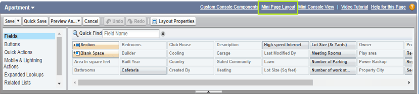 Layout-Salesforce