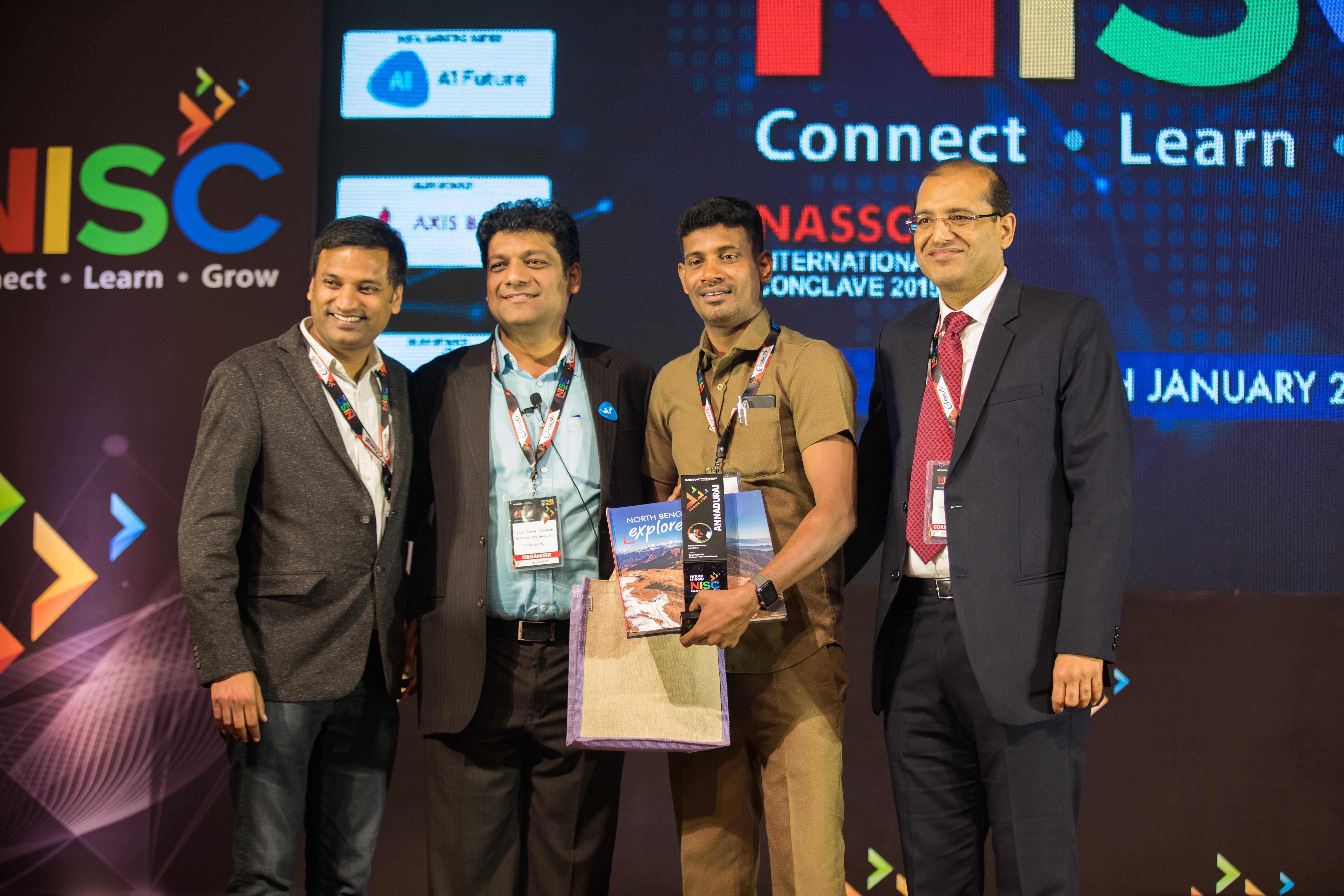 Annadurai-at-NASSCOM-International-SME-Conclave-2019