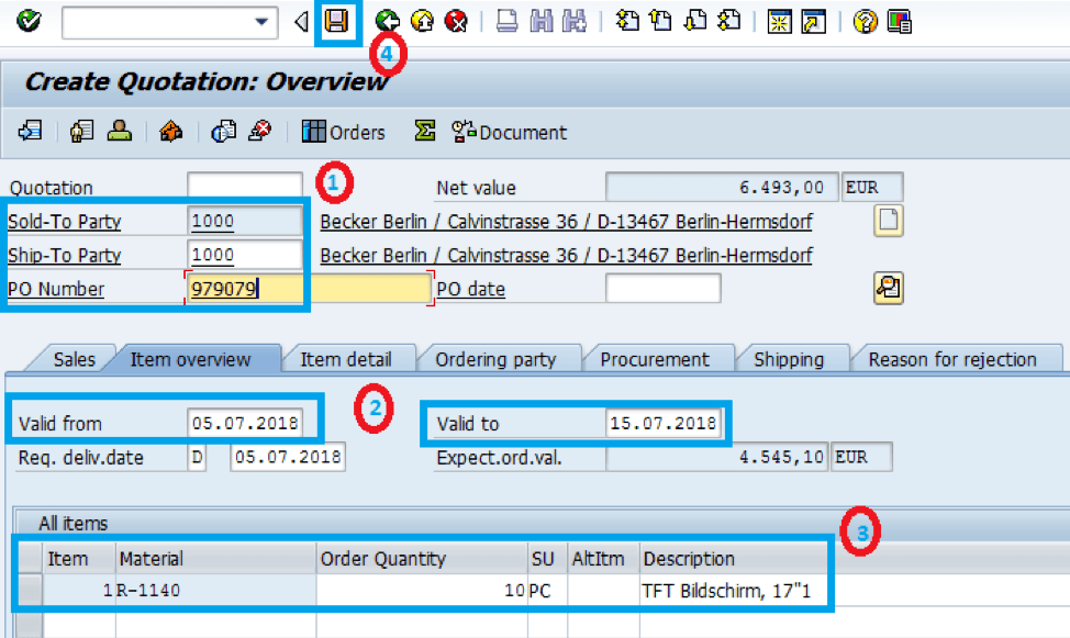 SAP-ECC-Customer-Product-Details