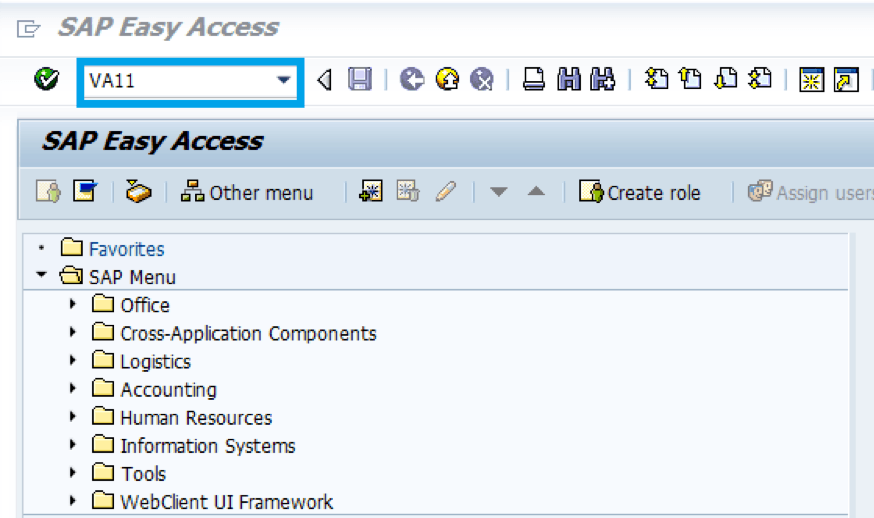 SAP-ECC-Transation-Code