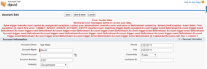 account-in-Salesforce