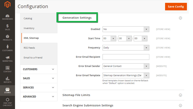 magento-generation-settings