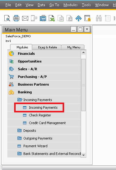 SAP-Incoming-Payment