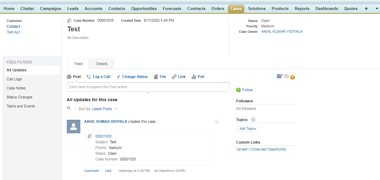 salesforce-cases