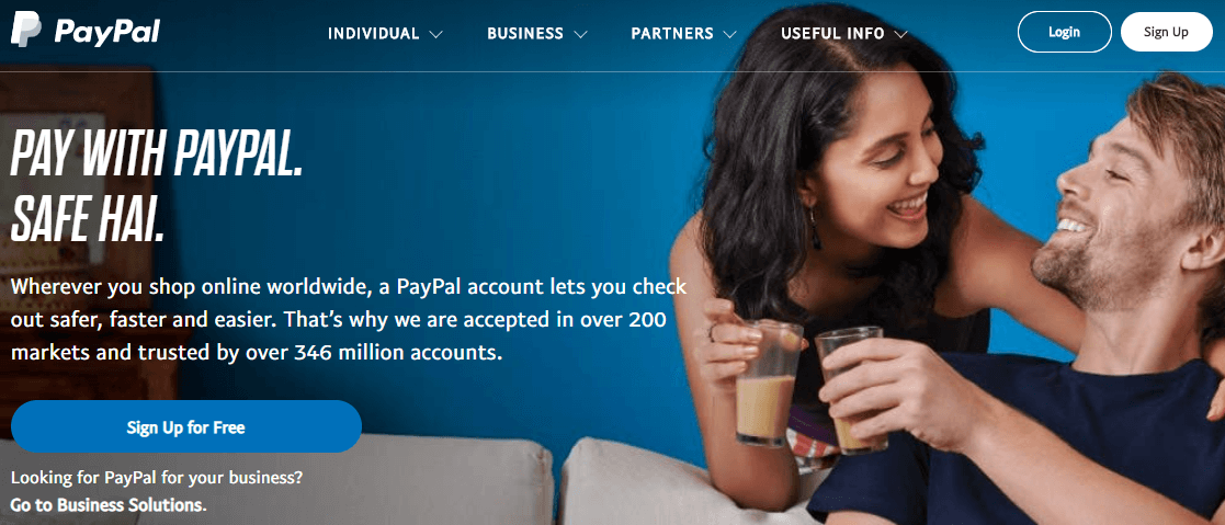 Shopify Payment Gateways paypal