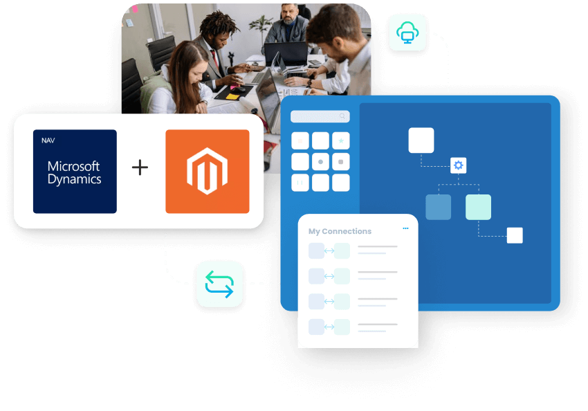 Microsoft Dynamics NAV and Magento Integration hero image
