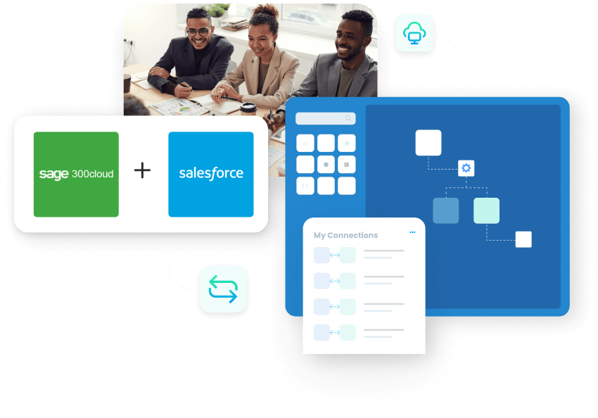 Sage 300 and Salesforce Integration hero image