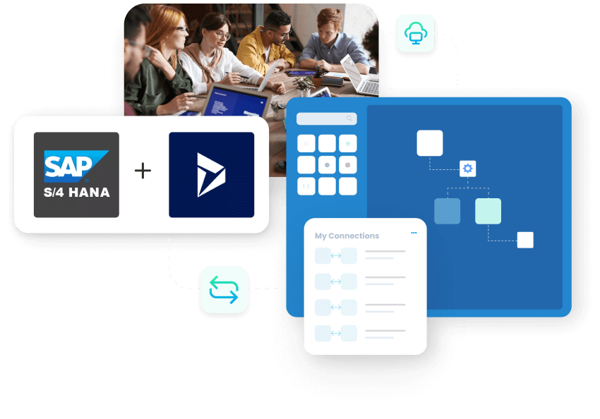 SAP S4 HANA with Microsoft Dynamics 365 CRM hero img