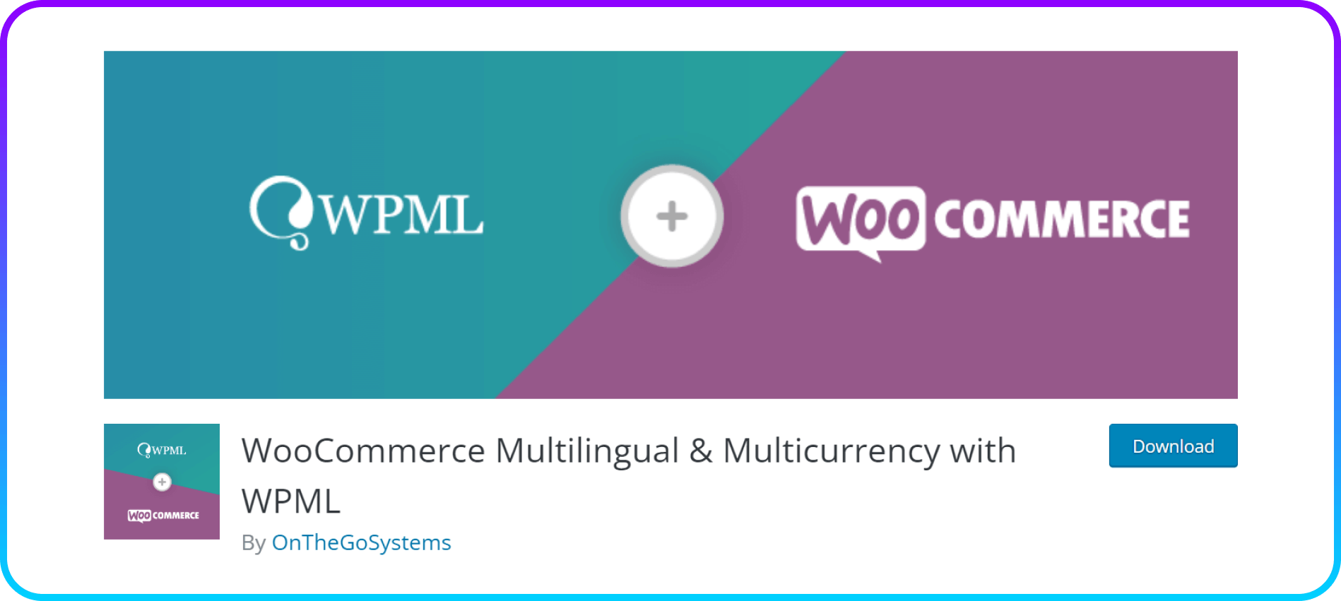WooCommerce Multilingual Plugin