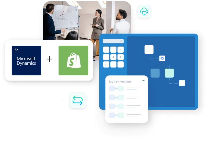 Microsoft Dynamics AX with Shopify-hero-image