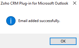 Learn how to connect Outlook to Zoho CRM