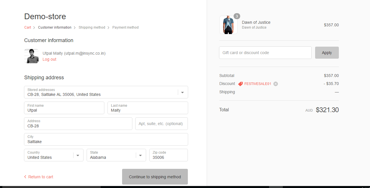 Demo Store