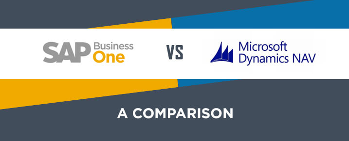 SAP Business One and MS Dynamics NAV - A Comparison