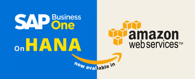 SAP Business One on HANA now available in Amazon AWS