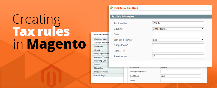 creating tax rules Magento