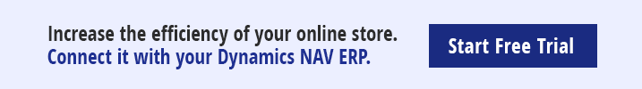 Integrate Dynamics NAV Ecommerce Store