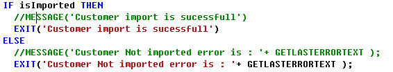 nav 2015 code commntng