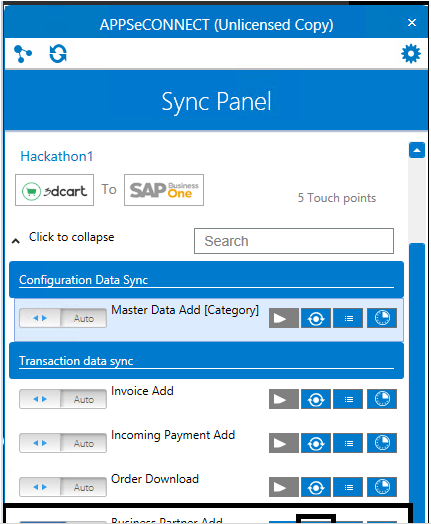 SAP B1 and 3DCart integration APPSeCONNECT