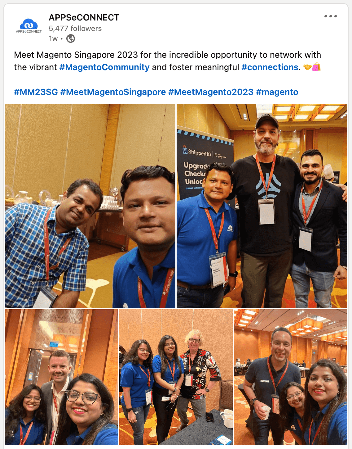 Meet Magento Singapore LinkedIn Screenshot2