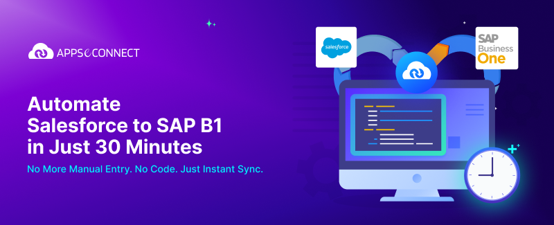 Automate Salesforce Leads into SAP Business One