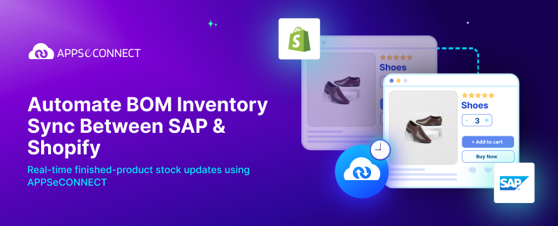 BOM Inventory Synchronization Shopify SAP Integration