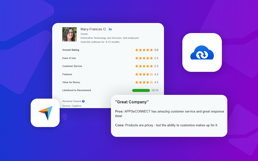 Rating on Capterra