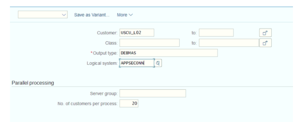 SAP S/4HANA to Shopify flow