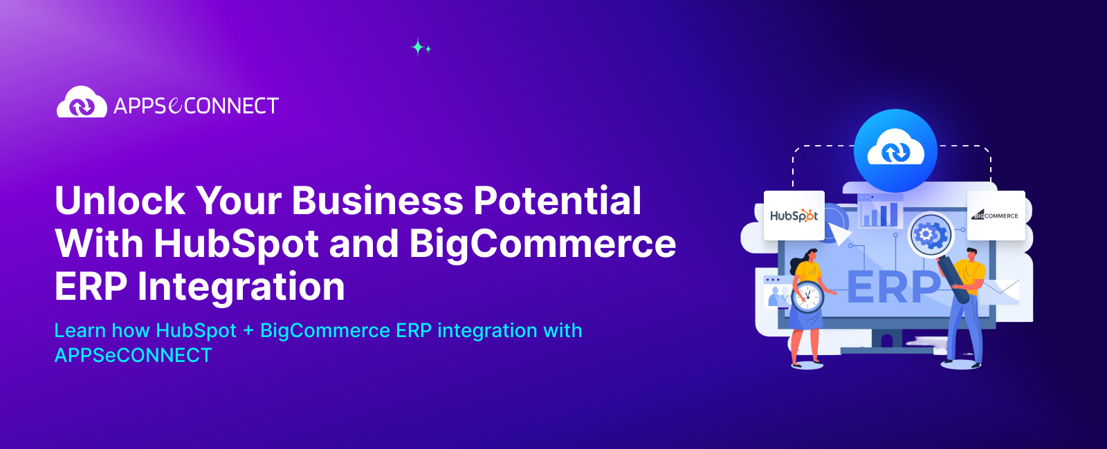 banner of HubSpot BigCommerce ERP Integration