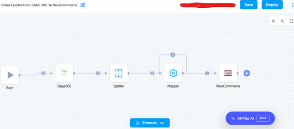 Order update sage 300 to WooCommerce picture