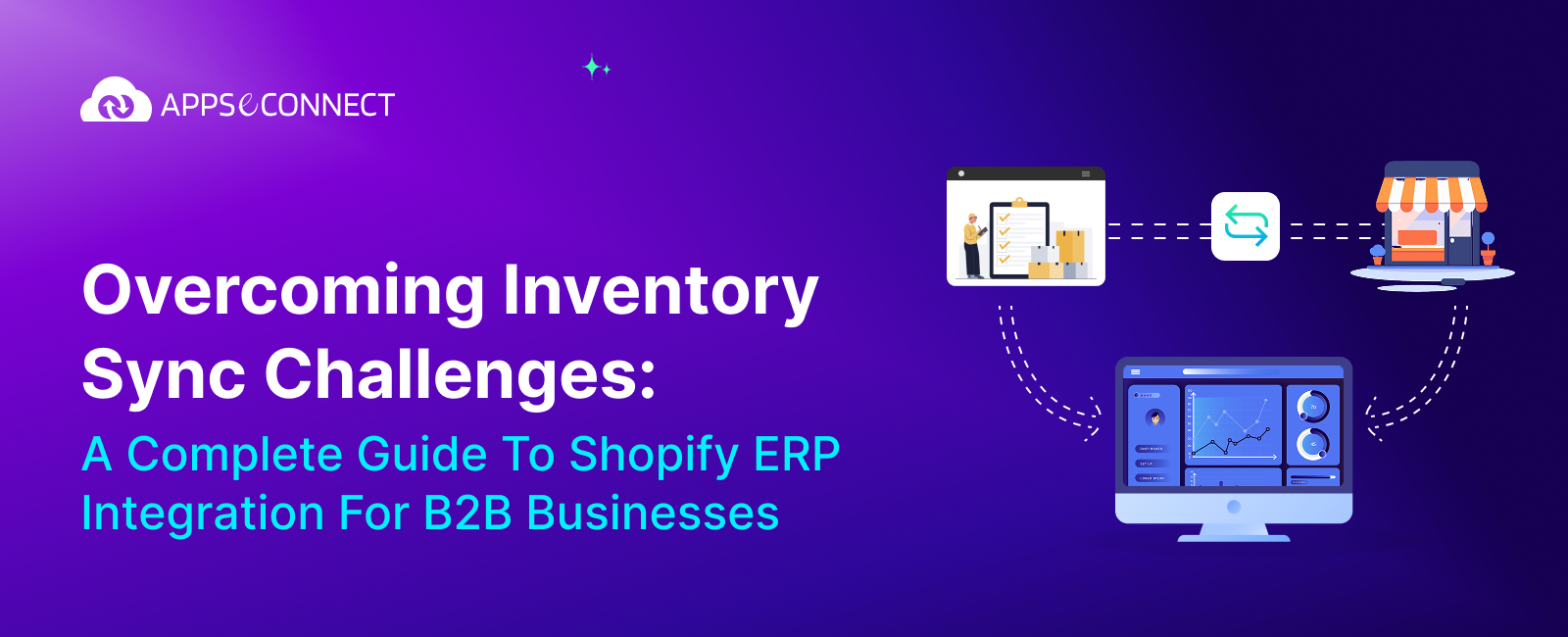 Overcoming Inventory Sync Challenges: A Complete Guide To Shopify ERP Integration For B2B Businesses- banner