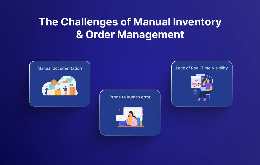 Image of The Challenges of Manual Inventory & Order Management