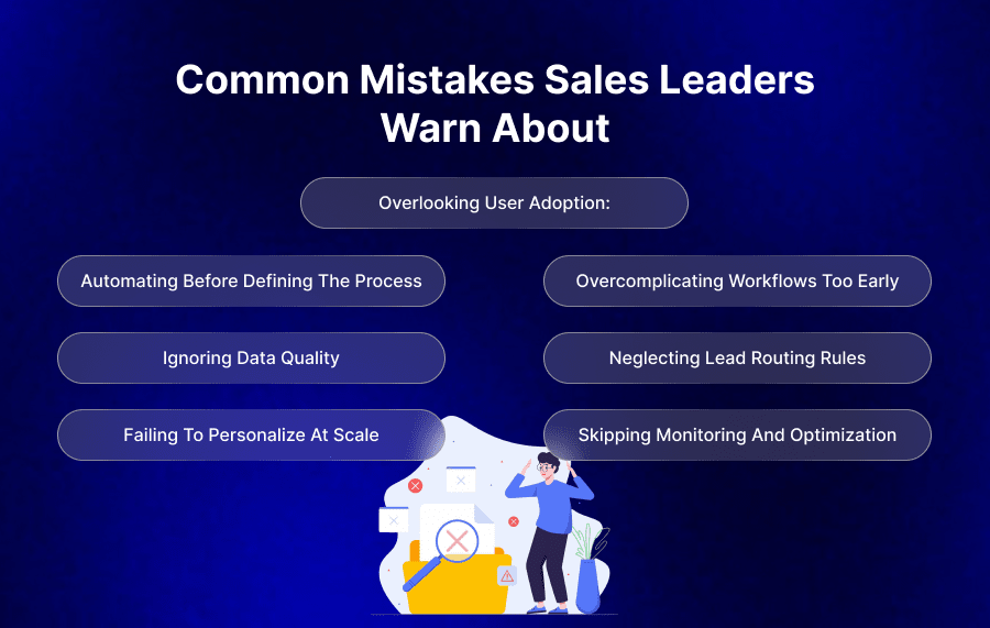 Common Mistakes Sales Leaders Warn About
