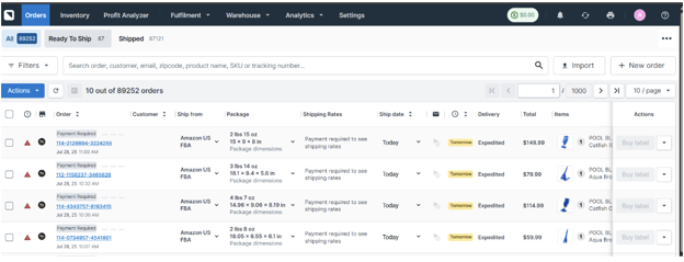 Amazon Veeqo SAP Business One integration workflow, APPSeCONNECT automates shipment label sync and tracking updates