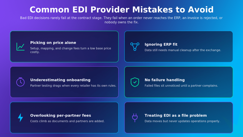 Common Mistakes When Selecting a Provider