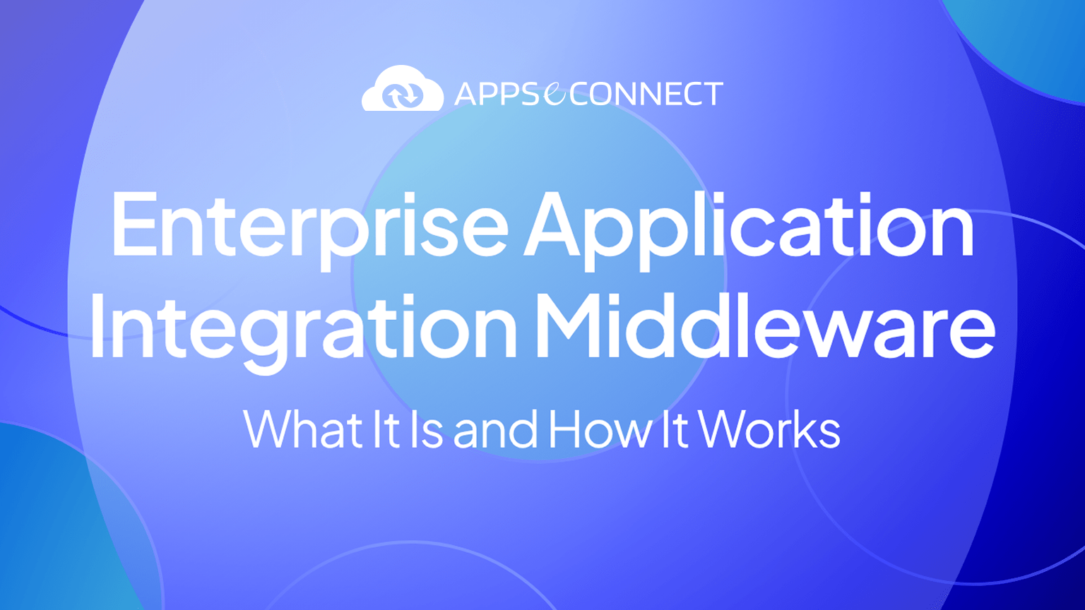 Enterprise Application Integration Middleware What It Is and How It Works